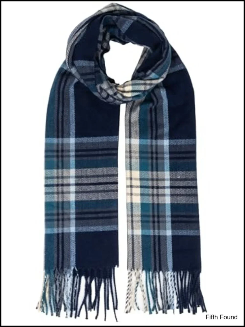 Unisex Classic Tartan Plaid Winter Scarf Warm Soft Wrap Tassel Shawl
